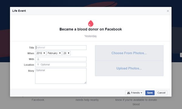 Facebook Launches Blood Donation Feature in Pakistan